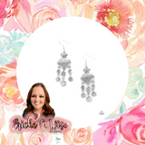 Get Your Artifacts Straight Silver Earrings-Jewelry-Paparazzi Accessories-Ericka C Wise, $5 Jewelry Paparazzi accessories jewelry ericka champion wise elite consultant life of the party fashion fix lead and nickel free florida palm bay melbourne