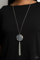 Up Faux Grabs Silver Necklace-Jewelry-Paparazzi Accessories-Ericka C Wise, $5 Jewelry Paparazzi accessories jewelry ericka champion wise elite consultant life of the party fashion fix lead and nickel free florida palm bay melbourne