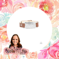 Urban Rivalry Brown Bracelet-Jewelry-Paparazzi Accessories-Ericka C Wise, $5 Jewelry Paparazzi accessories jewelry ericka champion wise elite consultant life of the party fashion fix lead and nickel free florida palm bay melbourne