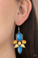 Vacay Vixen Multi Earrings- Paparazzi Accessories-Jewelry-Paparazzi Accessories-Ericka C Wise, $5 Jewelry Paparazzi accessories jewelry ericka champion wise elite consultant life of the party fashion fix lead and nickel free florida palm bay melbourne