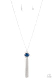 What Glows Up Blue Necklace-Jewelry-Paparazzi Accessories-Ericka C Wise, $5 Jewelry Paparazzi accessories jewelry ericka champion wise elite consultant life of the party fashion fix lead and nickel free florida palm bay melbourne