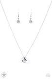 What a Gem White Necklace-Jewelry-Paparazzi Accessories-Ericka C Wise, $5 Jewelry Paparazzi accessories jewelry ericka champion wise elite consultant life of the party fashion fix lead and nickel free florida palm bay melbourne