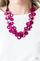 Wonderfull Walla Walla Pink Necklace-Jewelry-Paparazzi Accessories-Ericka C Wise, $5 Jewelry Paparazzi accessories jewelry ericka champion wise elite consultant life of the party fashion fix lead and nickel free florida palm bay melbourne