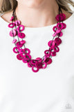 Wonderfull Walla Walla Pink Necklace-Jewelry-Paparazzi Accessories-Ericka C Wise, $5 Jewelry Paparazzi accessories jewelry ericka champion wise elite consultant life of the party fashion fix lead and nickel free florida palm bay melbourne