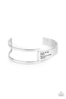 America the Brave Silver Bracelet- Paparazzi Accessories-Jewelry-Paparazzi Accessories-Ericka C Wise, $5 Jewelry Paparazzi accessories jewelry ericka champion wise elite consultant life of the party fashion fix lead and nickel free florida palm bay melbourne