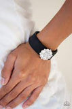Show-Stopper Black Urban Bracelet-Jewelry-Paparazzi Accessories-Ericka C Wise, $5 Jewelry Paparazzi accessories jewelry ericka champion wise elite consultant life of the party fashion fix lead and nickel free florida palm bay melbourne