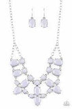 Goddess Glow Silver Necklace-Jewelry-Paparazzi Accessories-Ericka C Wise, $5 Jewelry Paparazzi accessories jewelry ericka champion wise elite consultant life of the party fashion fix lead and nickel free florida palm bay melbourne