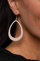 Fierce Fundamentals Rose Gold Earrings-Jewelry-Paparazzi Accessories-Ericka C Wise, $5 Jewelry Paparazzi accessories jewelry ericka champion wise elite consultant life of the party fashion fix lead and nickel free florida palm bay melbourne