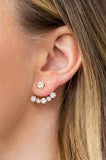 Jeweled Jubilee Gold Earrings-Jewelry-Paparazzi Accessories-Ericka C Wise, $5 Jewelry Paparazzi accessories jewelry ericka champion wise elite consultant life of the party fashion fix lead and nickel free florida palm bay melbourne