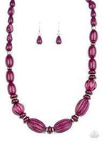 High Alert Purple Necklace-Jewelry-Paparazzi Accessories-Ericka C Wise, $5 Jewelry Paparazzi accessories jewelry ericka champion wise elite consultant life of the party fashion fix lead and nickel free florida palm bay melbourne