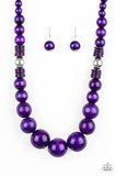 Panama Pandorama Purple Necklace-Jewelry-Ericka C Wise, $5 Jewelry-Ericka C Wise, $5 Jewelry Paparazzi accessories jewelry ericka champion wise elite consultant life of the party fashion fix lead and nickel free florida palm bay melbourne