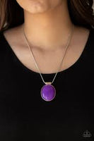 Rising Stardom Purple Necklace-Jewelry-Ericka C Wise, $5 Jewelry-Ericka C Wise, $5 Jewelry Paparazzi accessories jewelry ericka champion wise elite consultant life of the party fashion fix lead and nickel free florida palm bay melbourne