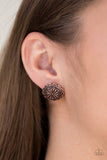 Durango Desert Copper Post Earring-Jewelry-Paparazzi Accessories-Ericka C Wise, $5 Jewelry Paparazzi accessories jewelry ericka champion wise elite consultant life of the party fashion fix lead and nickel free florida palm bay melbourne
