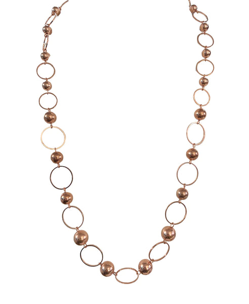 Metro Milestone Copper Necklace-Jewelry-Paparazzi Accessories-Ericka C Wise, $5 Jewelry Paparazzi accessories jewelry ericka champion wise elite consultant life of the party fashion fix lead and nickel free florida palm bay melbourne