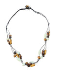 Outback Epic Brown Necklace-Jewelry-Paparazzi Accessories-Ericka C Wise, $5 Jewelry Paparazzi accessories jewelry ericka champion wise elite consultant life of the party fashion fix lead and nickel free florida palm bay melbourne