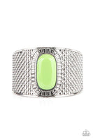 Poshly Pharaoh Green Bracelet-Jewelry-Paparazzi Accessories-Ericka C Wise, $5 Jewelry Paparazzi accessories jewelry ericka champion wise elite consultant life of the party fashion fix lead and nickel free florida palm bay melbourne