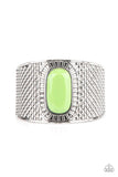 Poshly Pharaoh Green Bracelet-Jewelry-Paparazzi Accessories-Ericka C Wise, $5 Jewelry Paparazzi accessories jewelry ericka champion wise elite consultant life of the party fashion fix lead and nickel free florida palm bay melbourne
