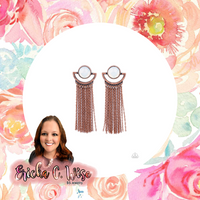 Opal Oracle Copper Earrings-Jewelry-Paparazzi Accessories-Ericka C Wise, $5 Jewelry Paparazzi accessories jewelry ericka champion wise elite consultant life of the party fashion fix lead and nickel free florida palm bay melbourne