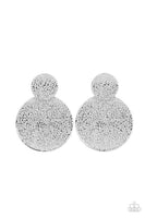 Refined Relic Silver Earrings-Jewelry-Paparazzi Accessories-Ericka C Wise, $5 Jewelry Paparazzi accessories jewelry ericka champion wise elite consultant life of the party fashion fix lead and nickel free florida palm bay melbourne