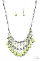 Rural Revival Green Necklace-Jewelry-Paparazzi Accessories-Ericka C Wise, $5 Jewelry Paparazzi accessories jewelry ericka champion wise elite consultant life of the party fashion fix lead and nickel free florida palm bay melbourne