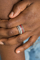 Rich Rogue Red Ring-Jewelry-Paparazzi Accessories-Ericka C Wise, $5 Jewelry Paparazzi accessories jewelry ericka champion wise elite consultant life of the party fashion fix lead and nickel free florida palm bay melbourne