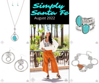 Simply Santa Fe Fashion Fix, August 2022-Jewelry-Paparazzi Accessories-Ericka C Wise, $5 Jewelry Paparazzi accessories jewelry ericka champion wise elite consultant life of the party fashion fix lead and nickel free florida palm bay melbourne