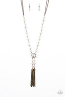 Vintage Diva Brass Necklace-Jewelry-Paparazzi Accessories-Ericka C Wise, $5 Jewelry Paparazzi accessories jewelry ericka champion wise elite consultant life of the party fashion fix lead and nickel free florida palm bay melbourne